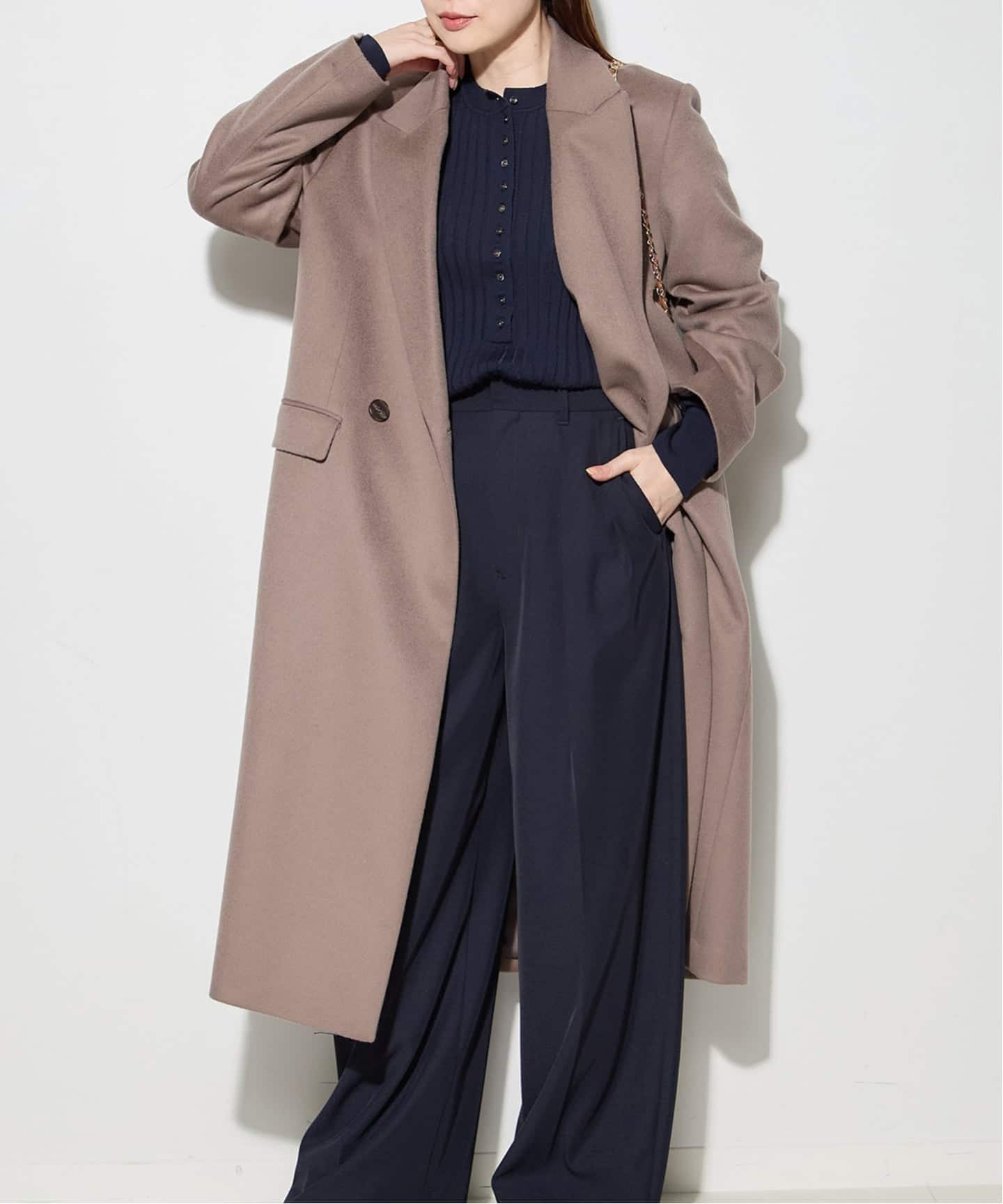 カシミヤMIXウールチェスターコート（チェスターコート）｜JOURNAL