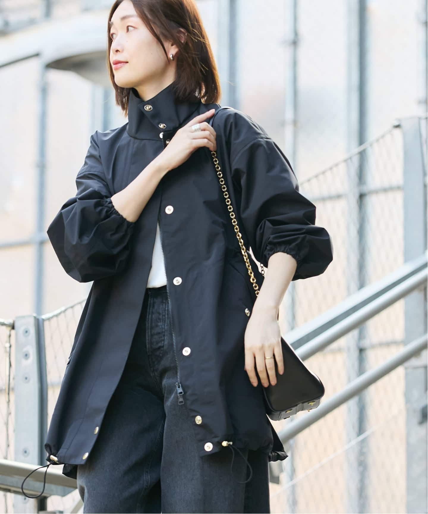 別注》【MACKINTOSH】RAINTEC SKYE STAND COLLAR MID：コート（その他