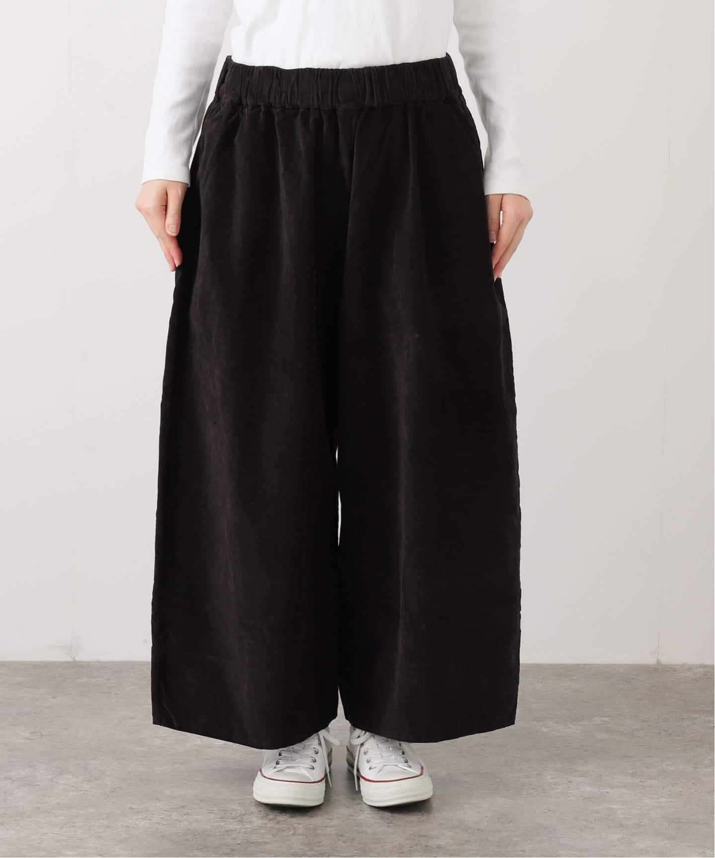 album di famiglia】WIDE TROUSERS VELVET（その他パンツ）｜journal