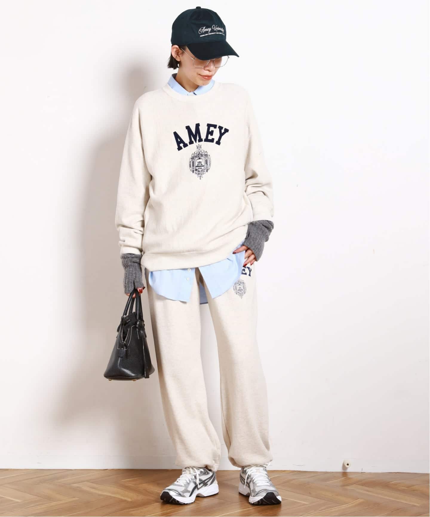 AMERICANA/アメリカーナ】別注 AMEY emblem SWEAT PANTS（スウェット