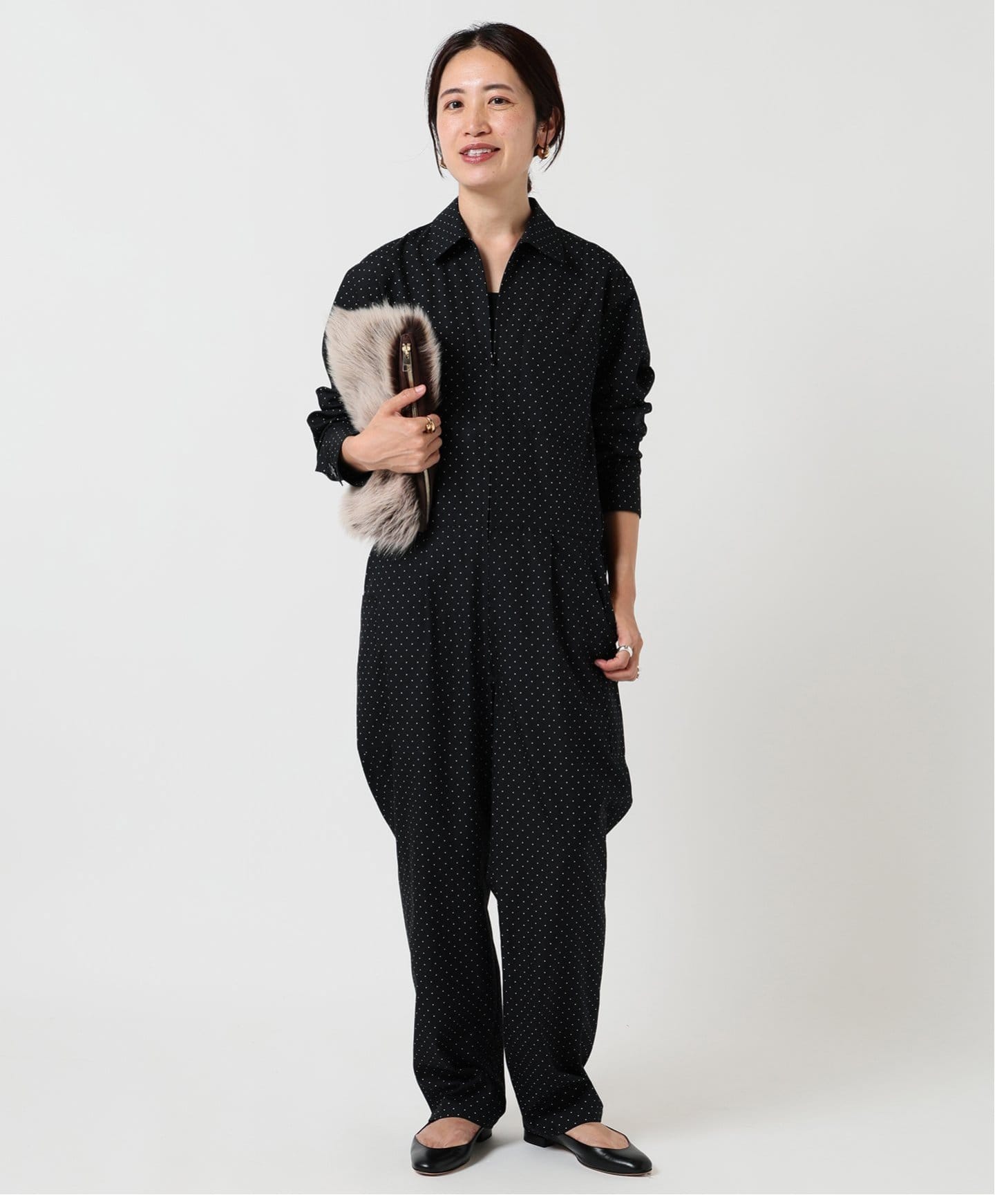 ドットオールインワン（つなぎ／オールインワン）｜VERMEIL par iena