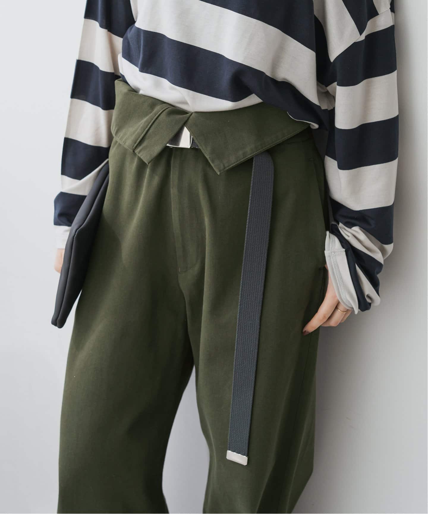 Higuchi*S2WAYハイウエストパンツ（チノパンツ）｜Spick and Span