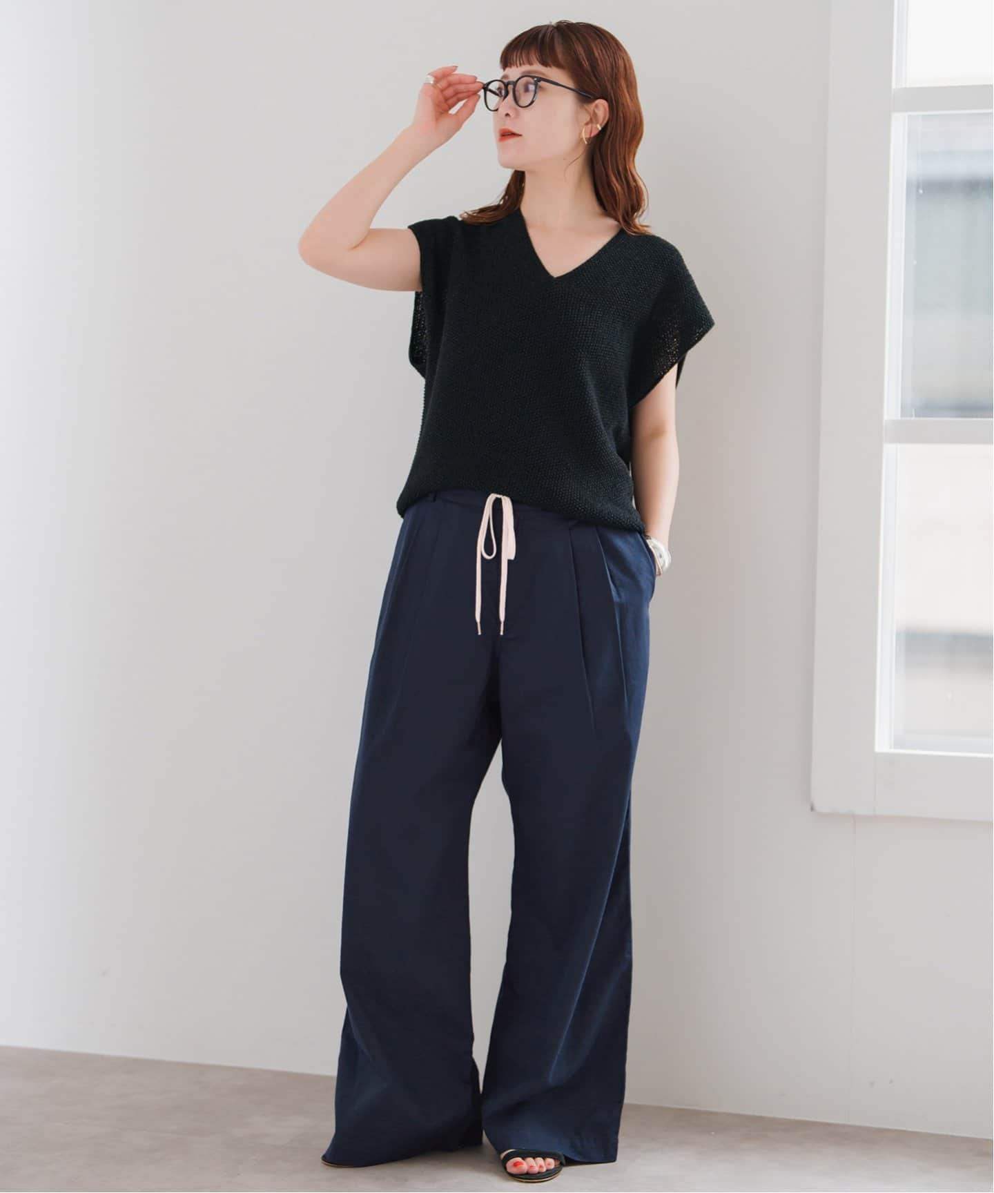 コットンレーヨンドロストフレアパンツ（その他パンツ）｜Spick and