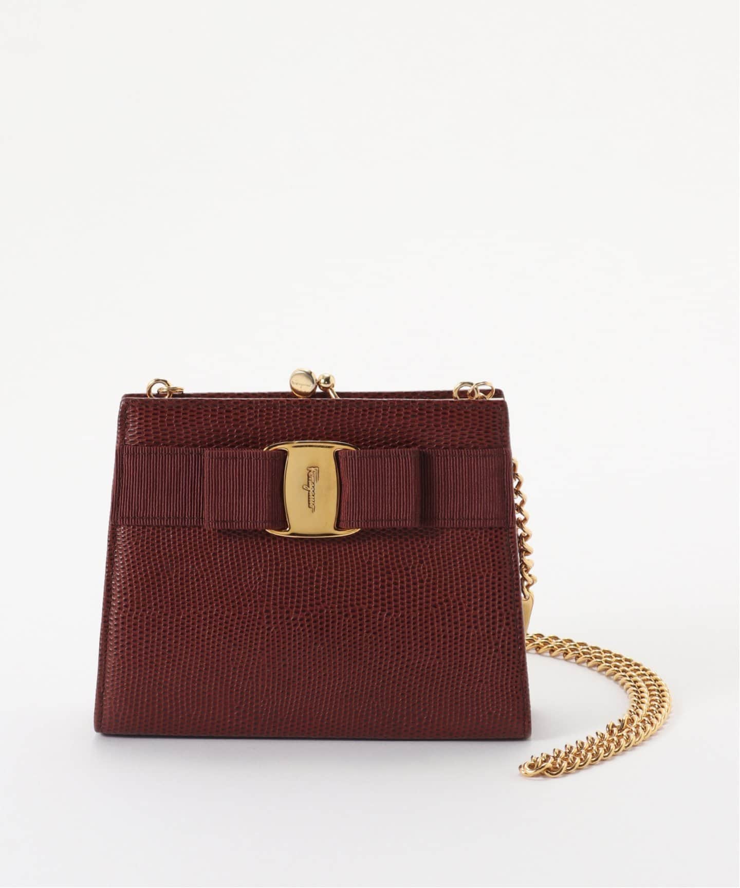 VINTAGE FERRAGAMO/フェラガモ】 Vara ミニショルダーバッグ