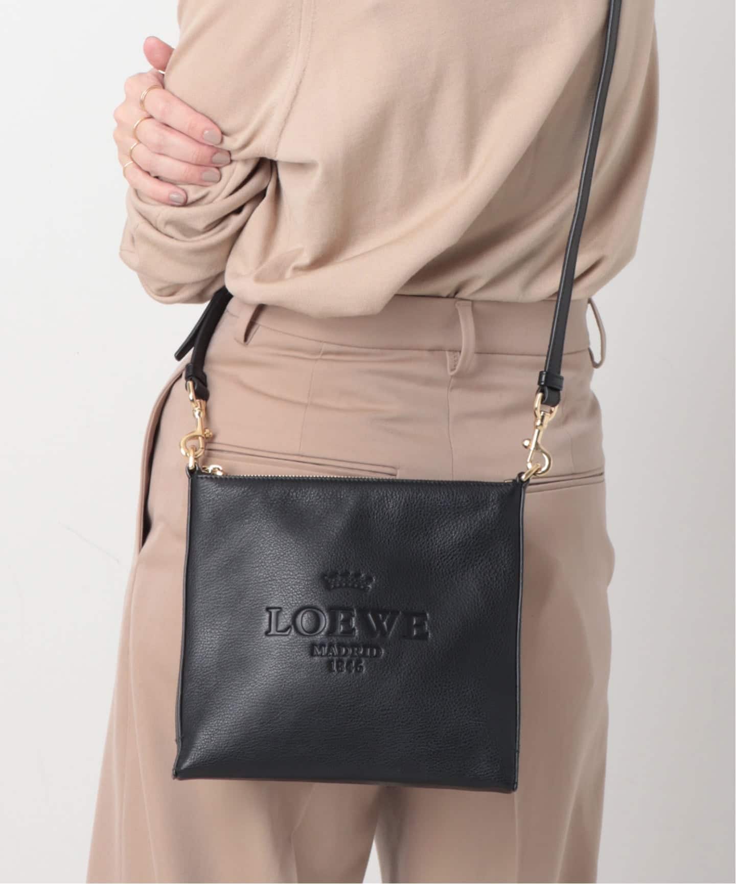 VINTAGE LOEWE/ロエベ】Heritage ショルダーバッグ（ショルダーバッグ