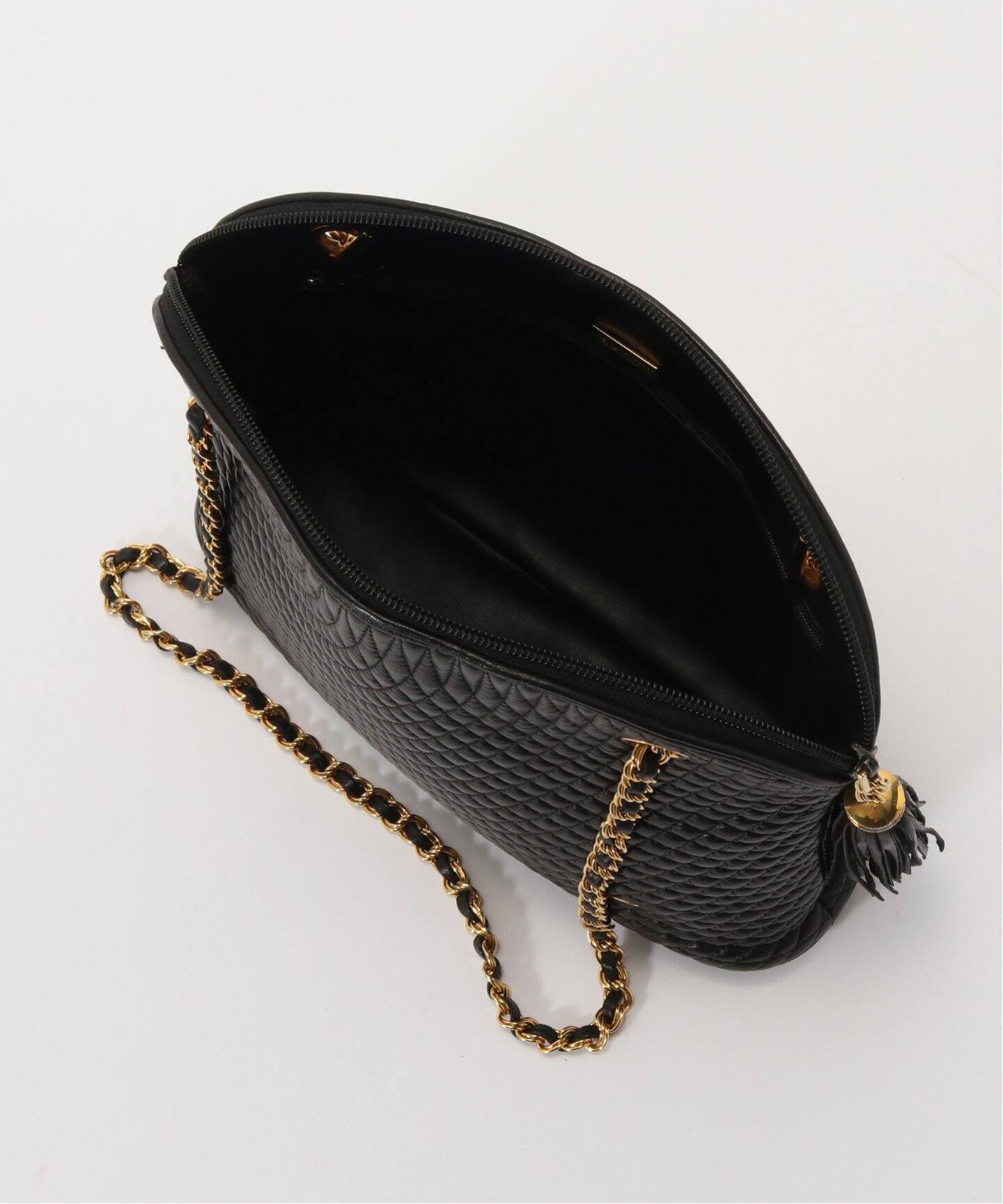 VINTAGE BALLY/バリー】チェーン セミショルダーバッグ（ショルダー