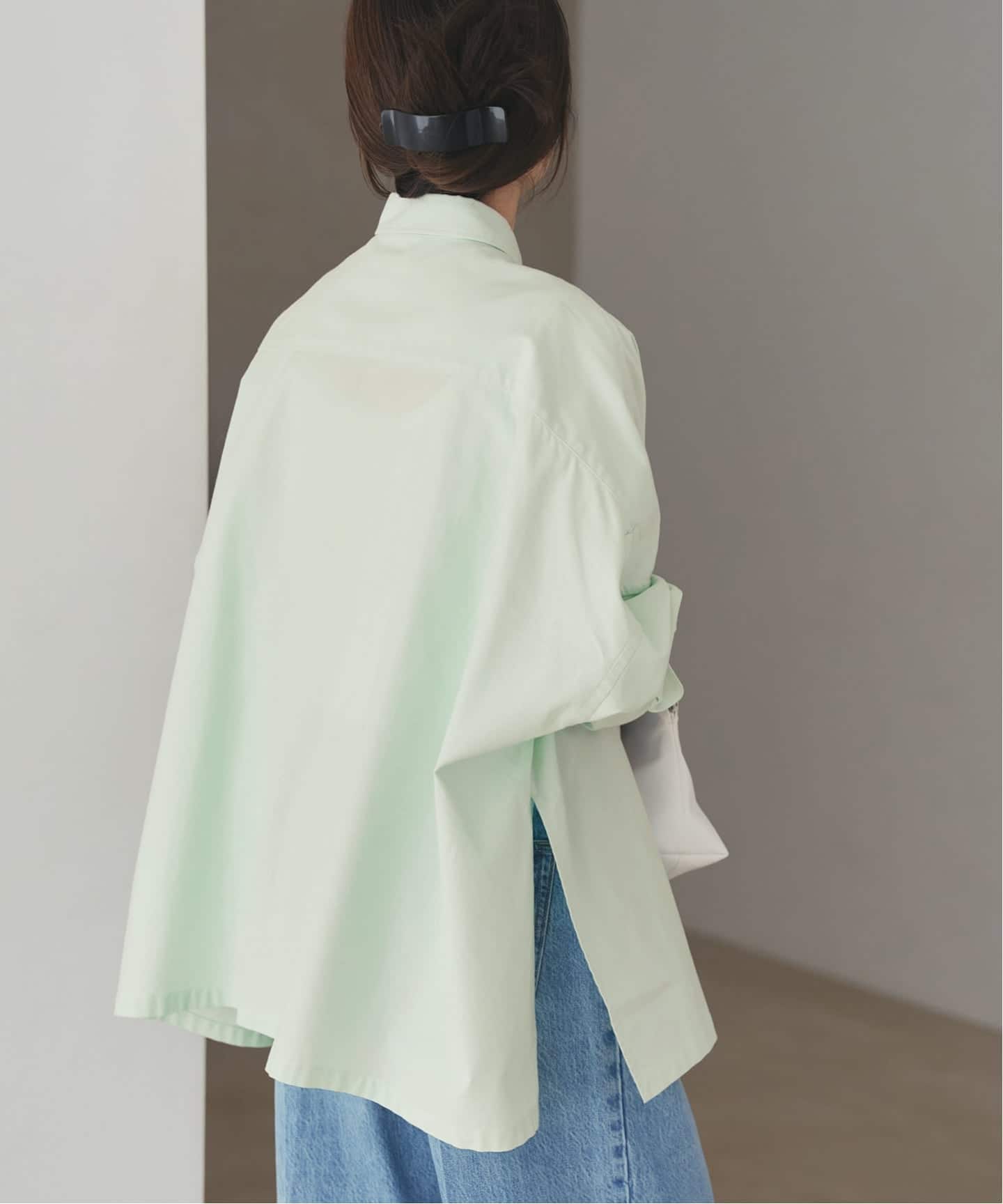 追加》Light OX Poncho シャツ（シャツ／ブラウス）｜Plage