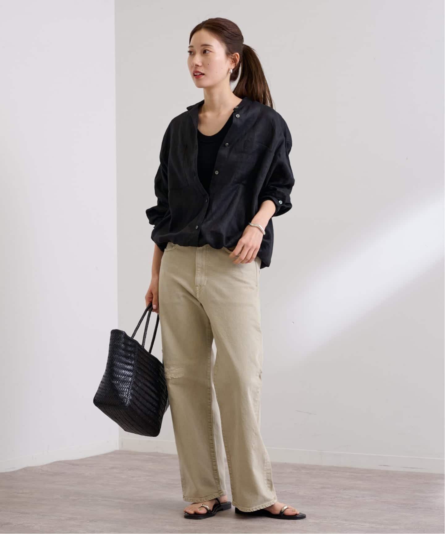 ≪WEB先行 / 追加予約≫フレンチリネンドロストシャツ（シャツ