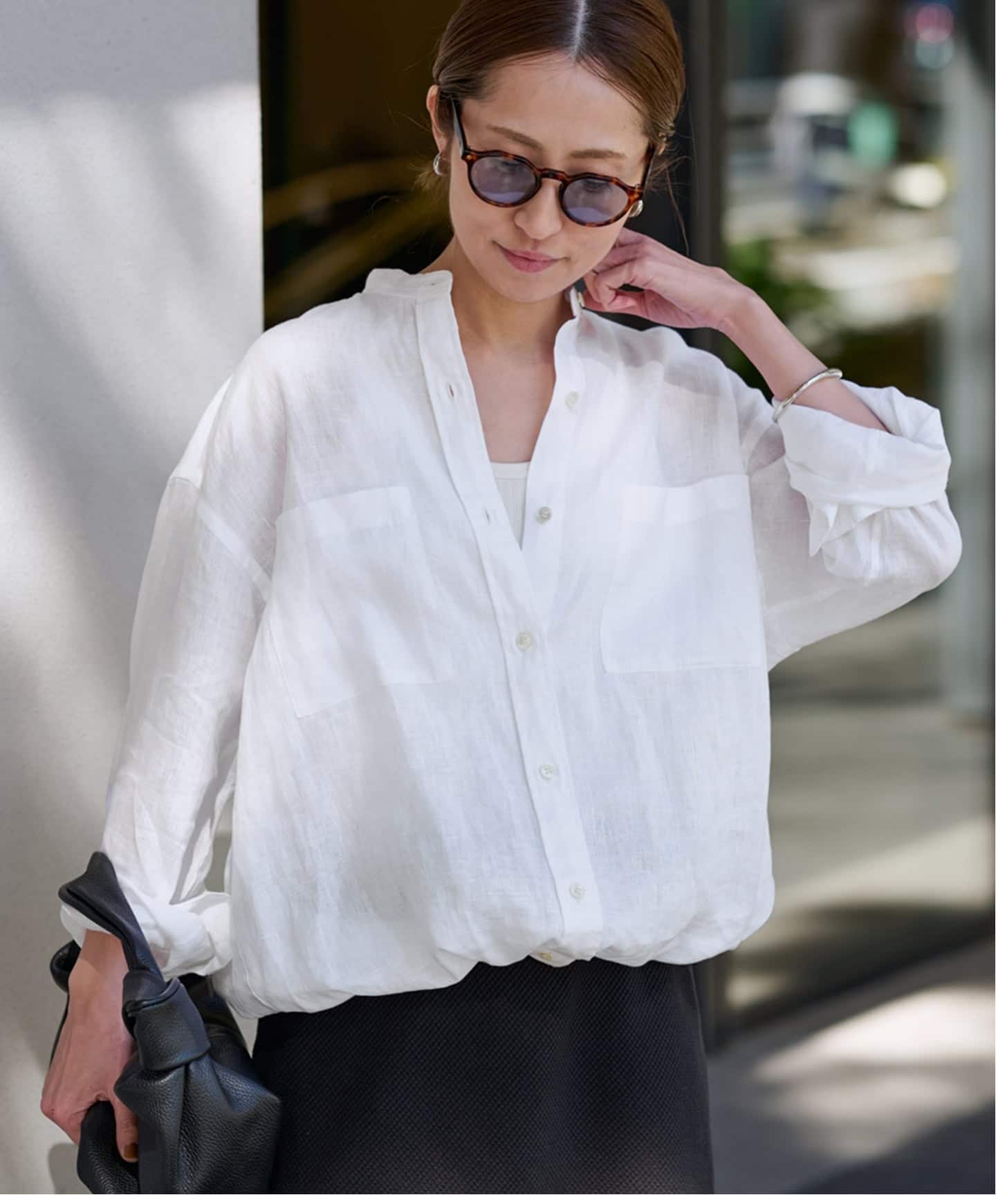 ≪WEB先行 / 追加予約≫フレンチリネンドロストシャツ（シャツ