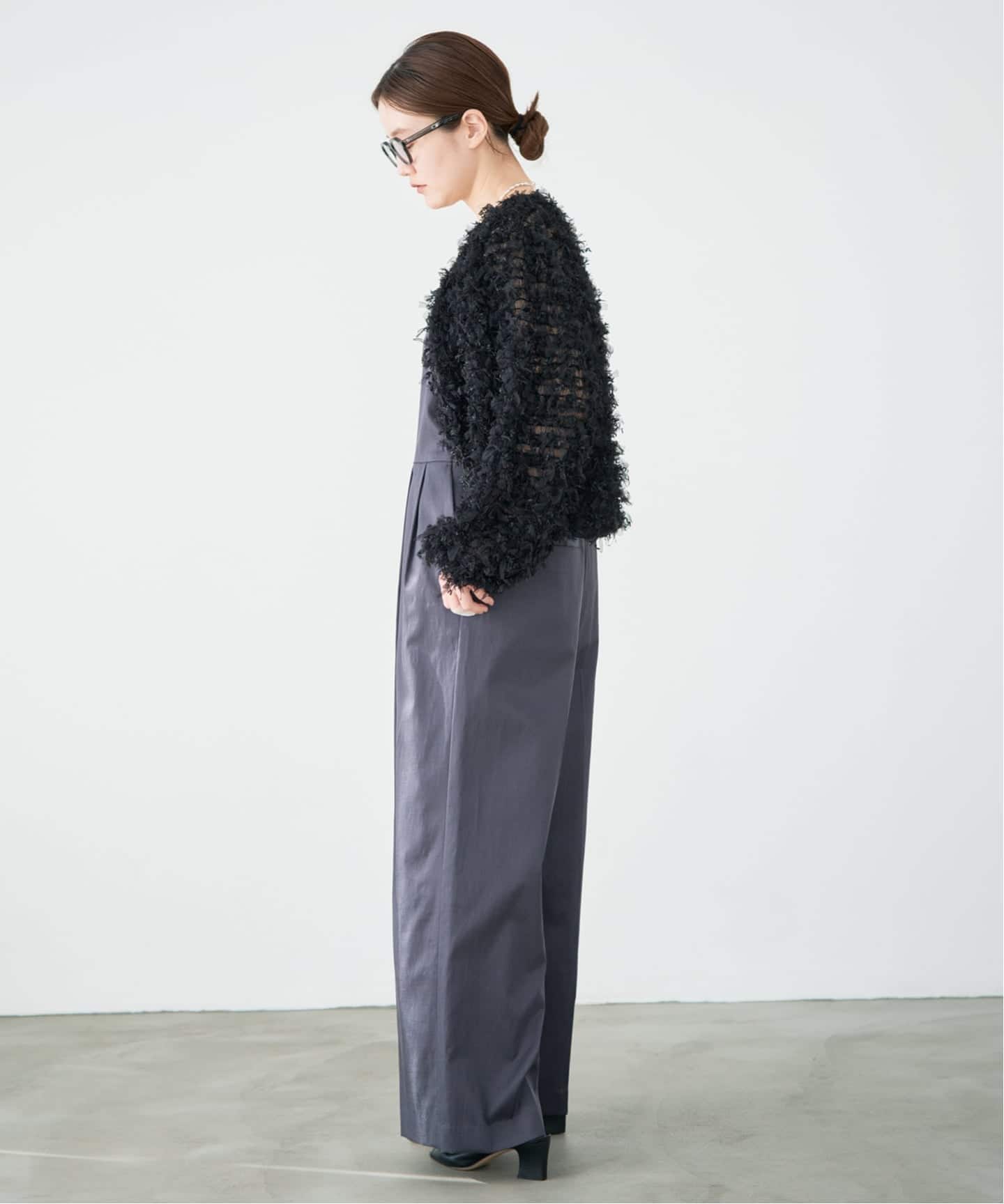 追加予約》チュールテープ カーディガン（カーディガン）｜IENA