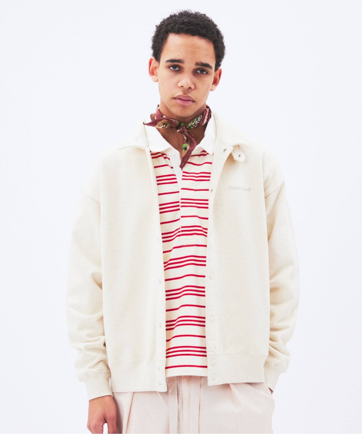 snow peak / スノーピーク 別注 リサイクル コットン スナップ