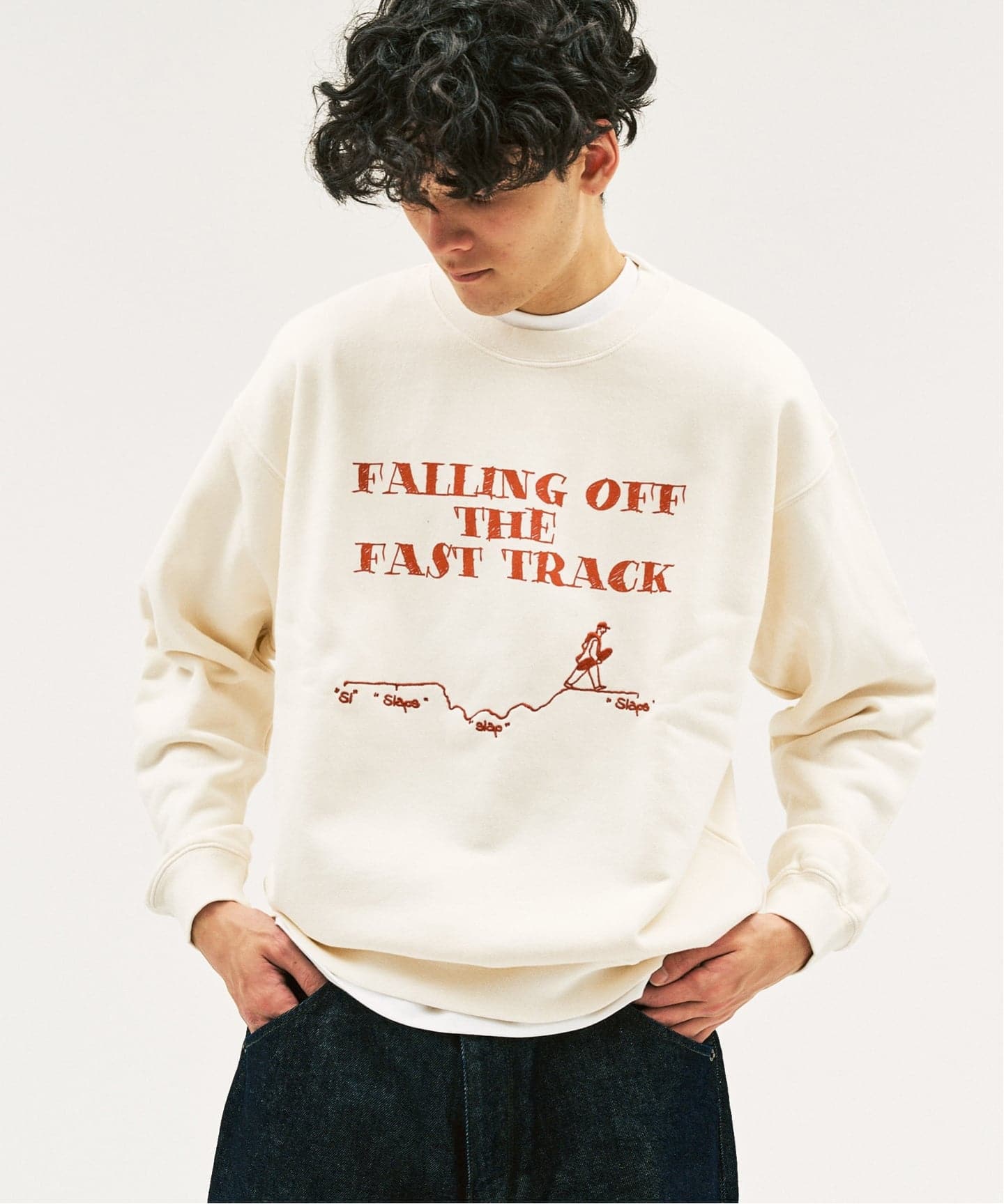 SLAPS GRAPHIC SWEAT（スウェット）｜417 EDIFICE（フォーワンセブン
