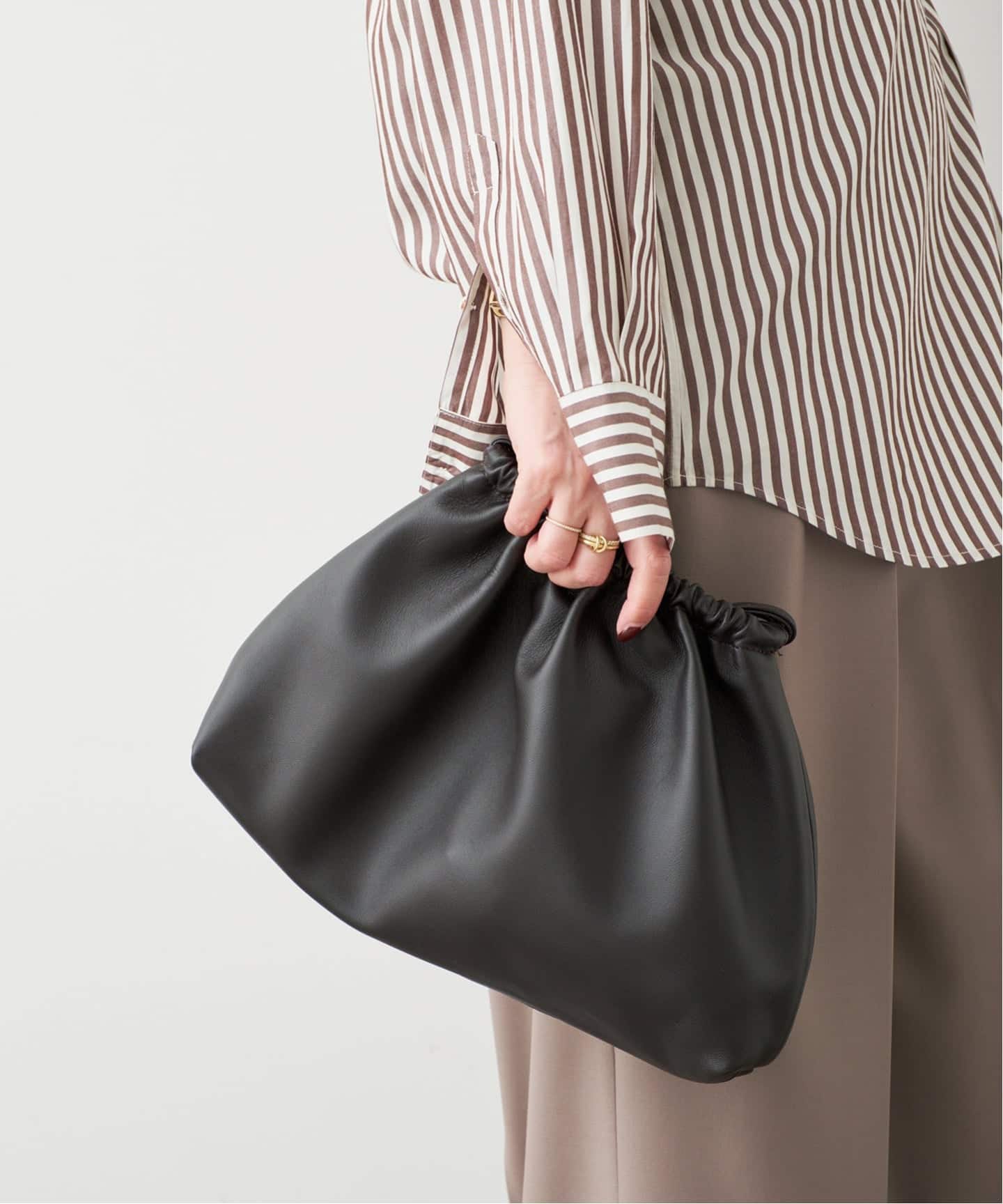 CELERI/セルリ】 BIG POUCH（クラッチバッグ）｜Deuxieme Classe