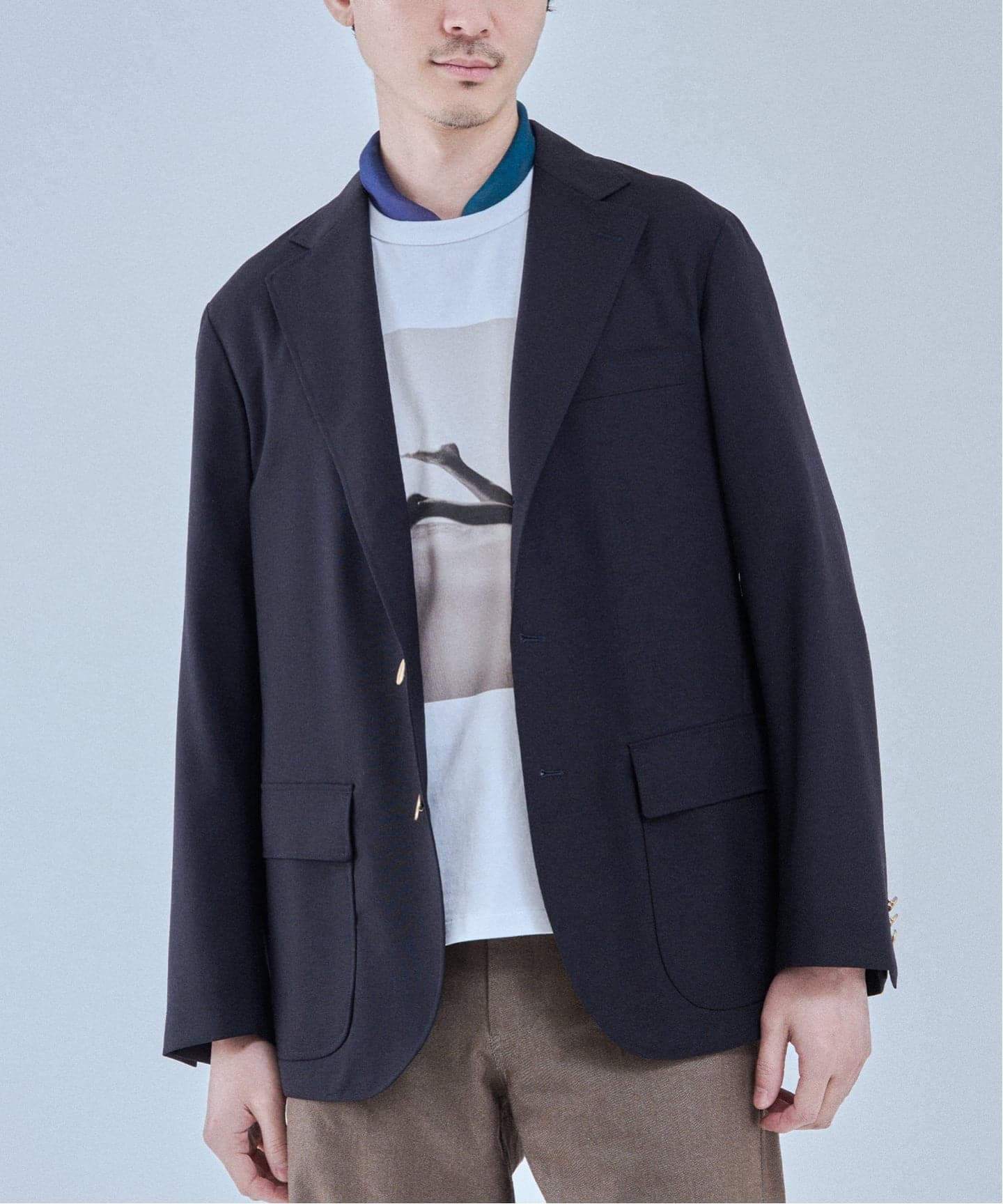 EDIFICE｜エディフィスのテーラードジャケット（メンズ／サイズL）の