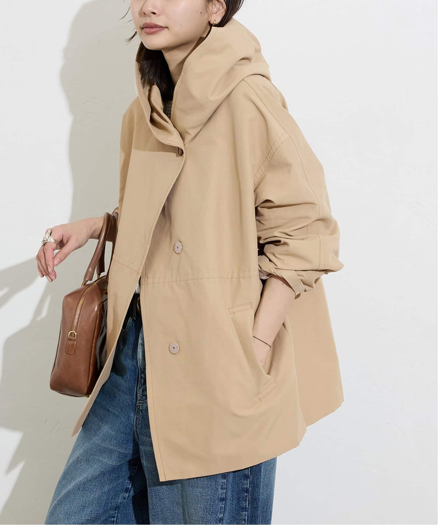 追加予約2》グログランフードコート（その他ブルゾン／アウター