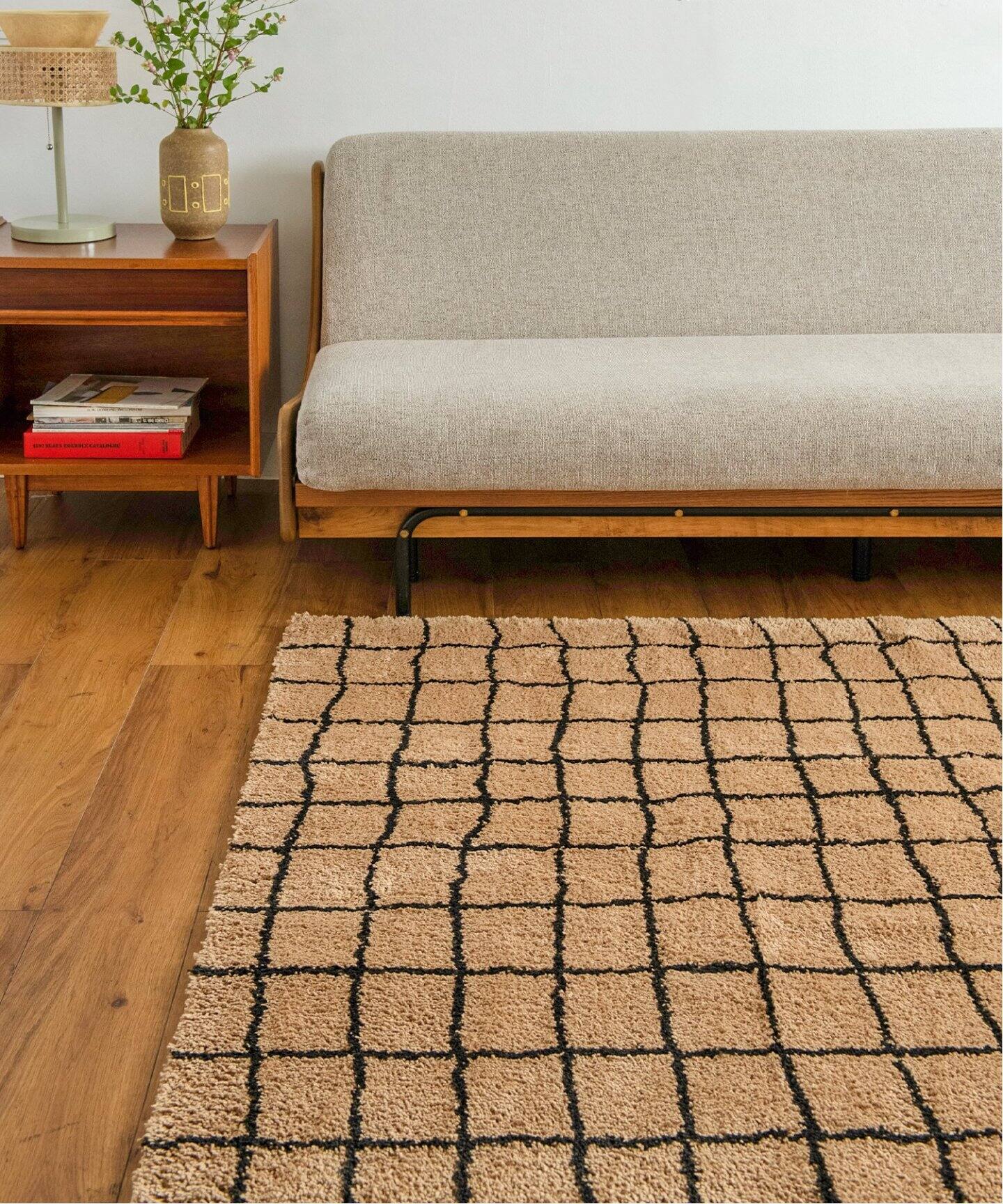 GRID RUG 120x160 グリッド ラグ（ラグ・マット）｜JOURNAL STANDARD