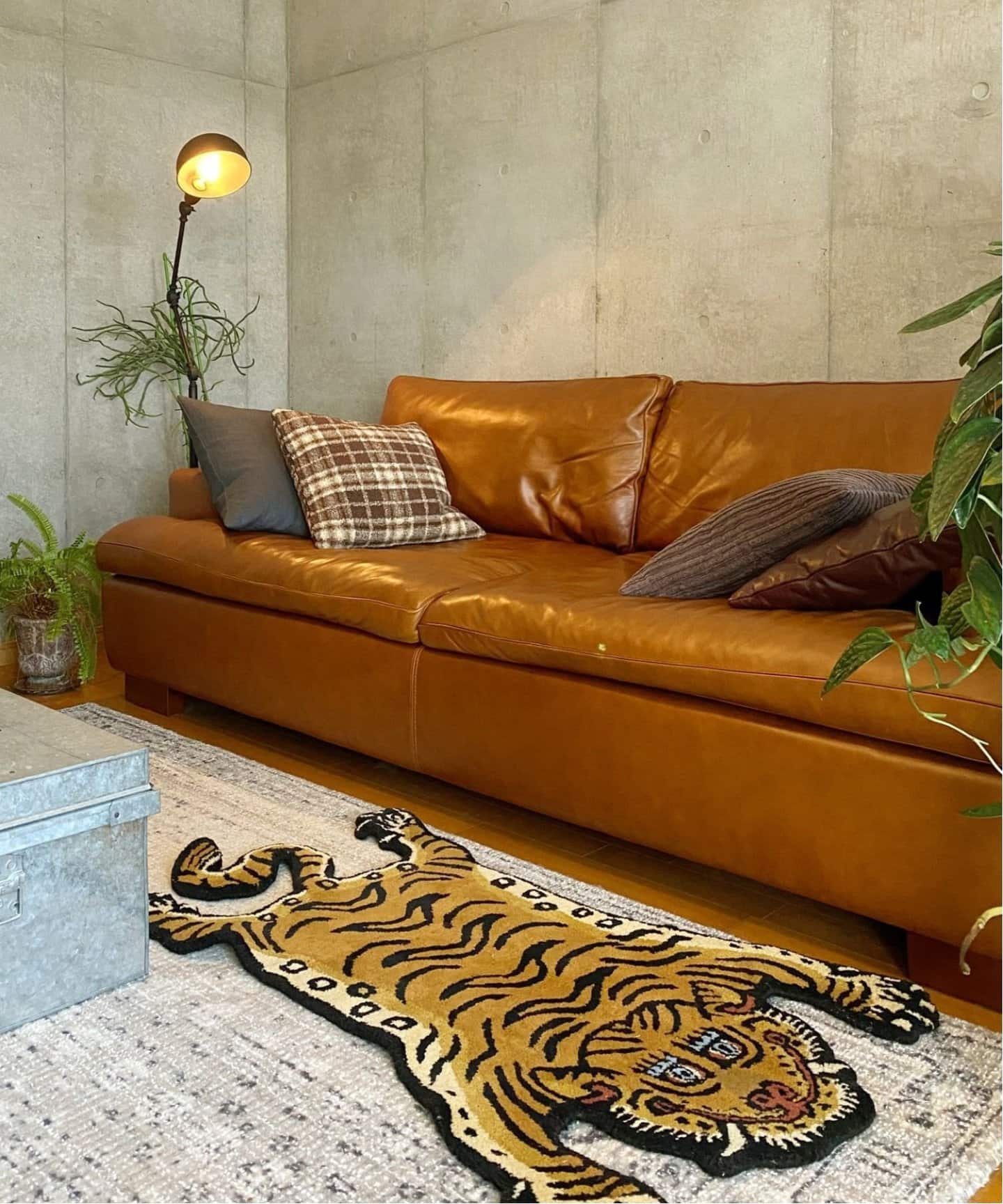 TIBETAN TIGER RUG M チベタンラグ（ラグ・マット）｜ACME Furniture