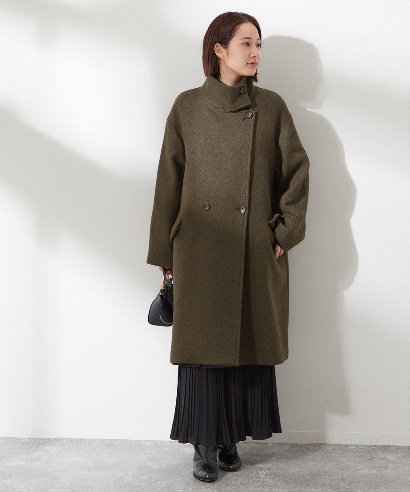 追加》MANTECOトップビーバースタンドコート（その他ブルゾン