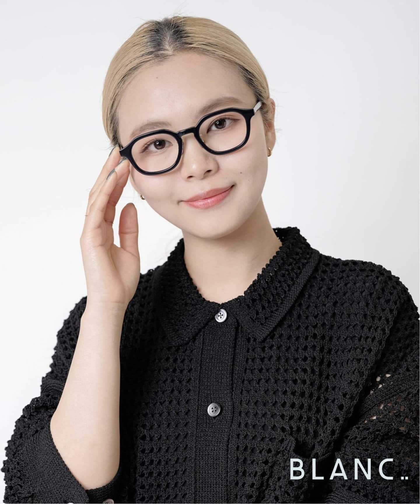 BLANC../ブラン】別注 BM012 NAVY ex Optical（メガネ）｜EYETHINK