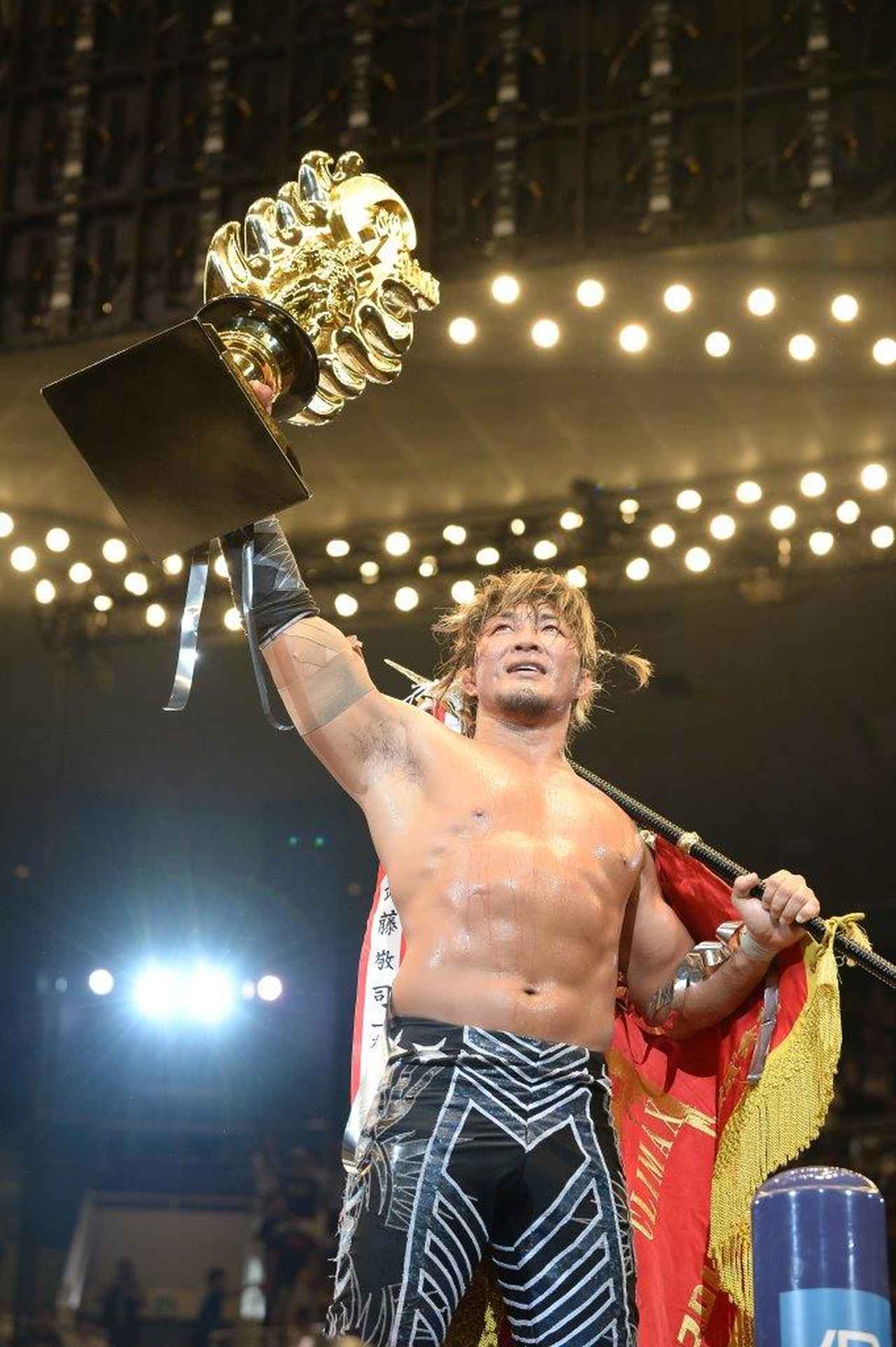 棚橋弘至が飯伏幸太との G1史上最長バトルを制し 3年ぶり3度目の夏頂点