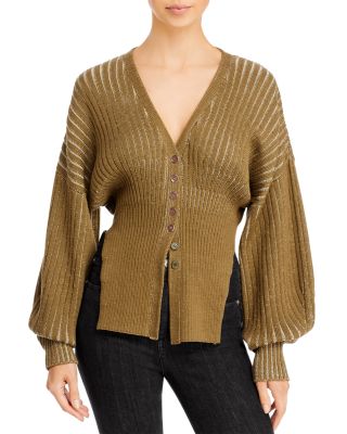 3.1 Phillip Lim 3.1 Philip Lim Two Tone Merino Wool Puff Sleeve