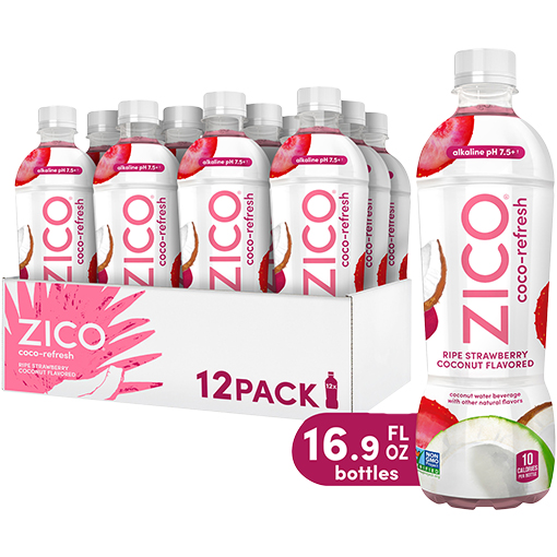 ZICO Coco-Refresh Ripe Strawberry Coconut Water - Buy Online
