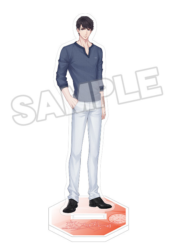 恋とプロデューサー デカアクリルスタンド ハク 私服ver./シモン 私服