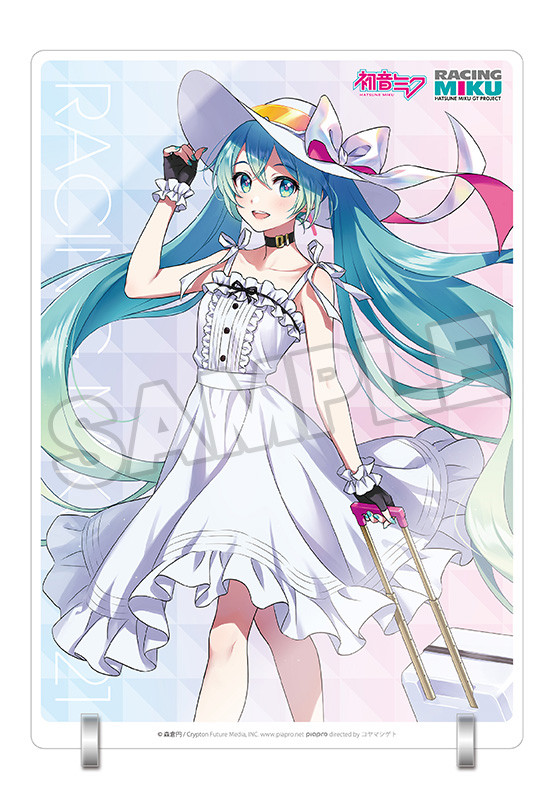 レーシングミク 2021Ver. A5アクリルアート 3 Private ver./4 TeamUKYO