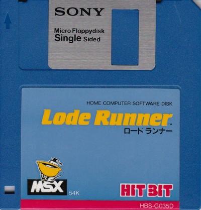 Lode Runner (1983, MSX, Doug Smith) | Releases | Generation MSX