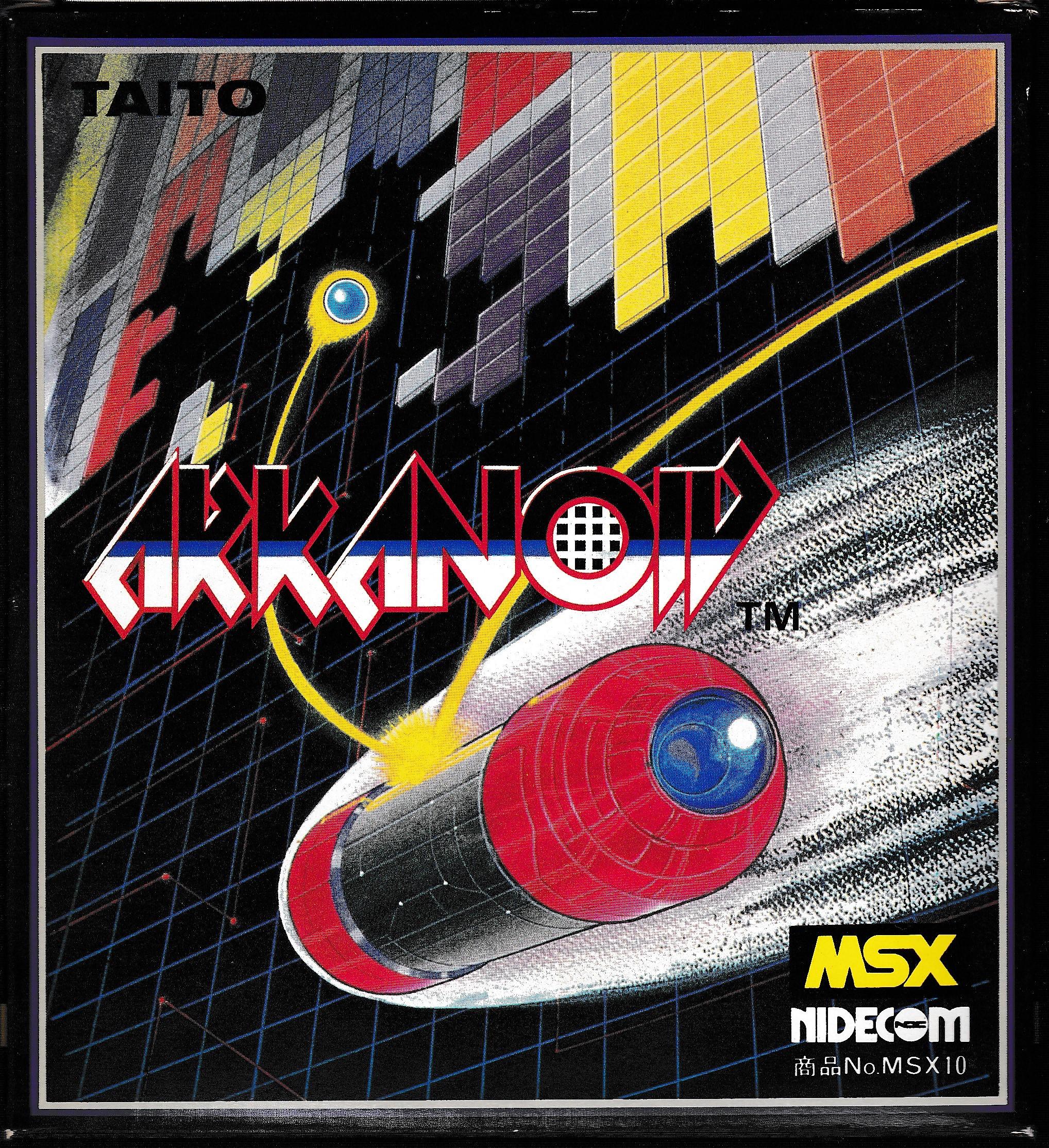 Arkanoid (1986, MSX, TAITO) | Releases | Generation MSX