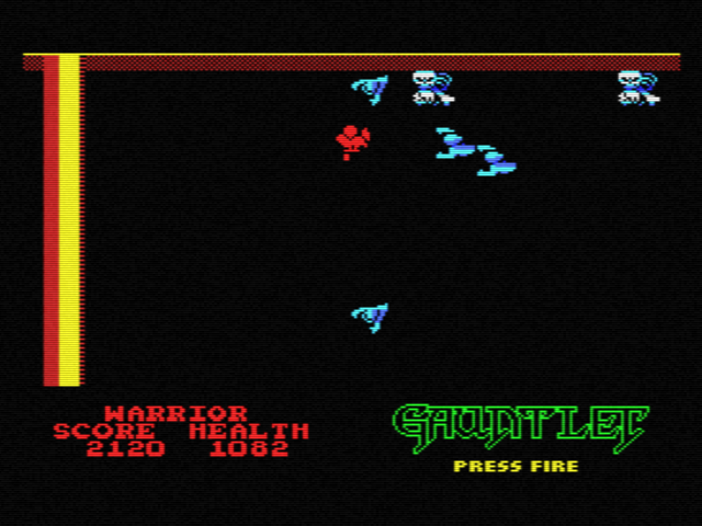 Gauntlet (1986, MSX, US Gold, Gremlin Graphics, Atari Games
