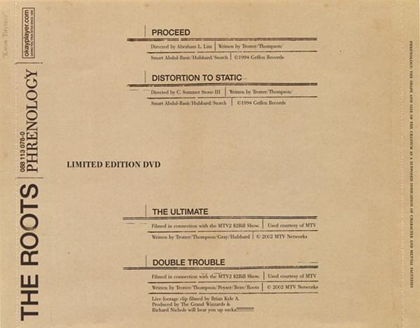 The Roots - Phrenology Lyrics and Tracklist | Genius