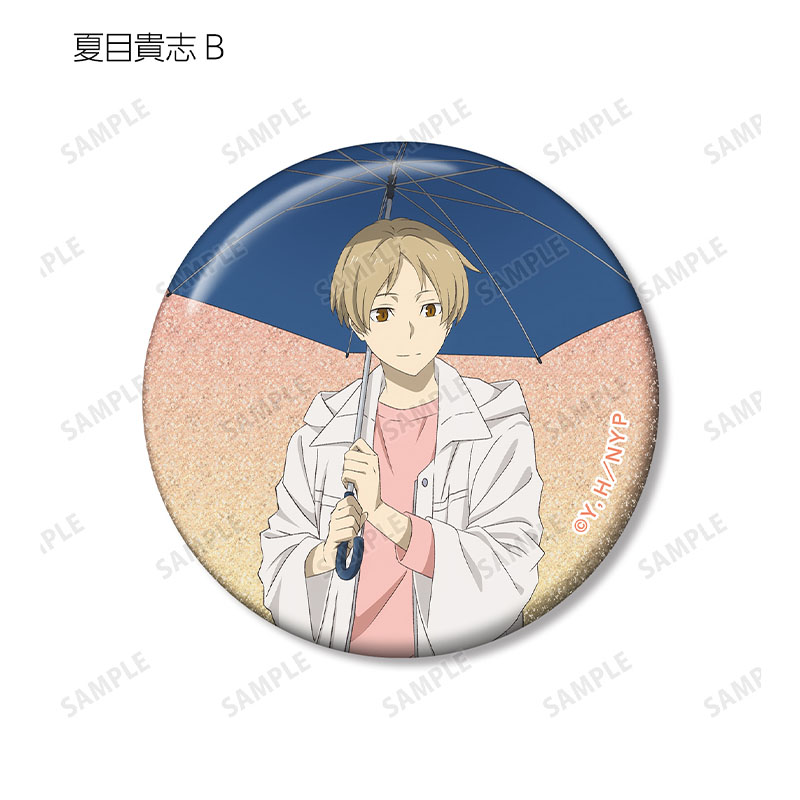 描き下ろし 雨の日ver. トレーディンググリッター缶バッジ(全10種/BOX