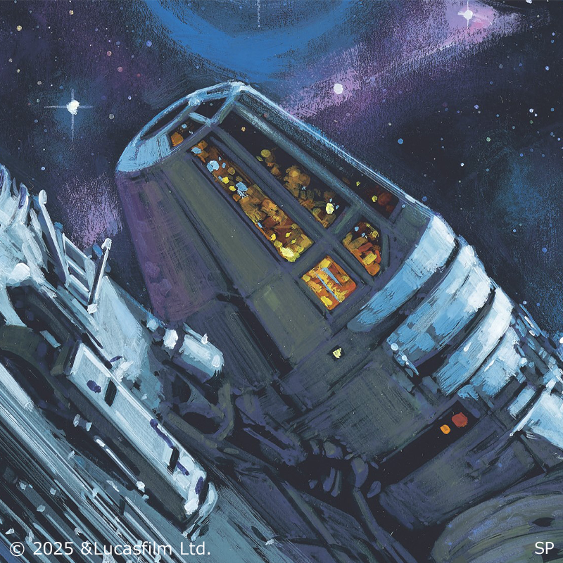 プリモアート＜ミレニアム・ファルコン＞（ハーフサイズ マット入れ