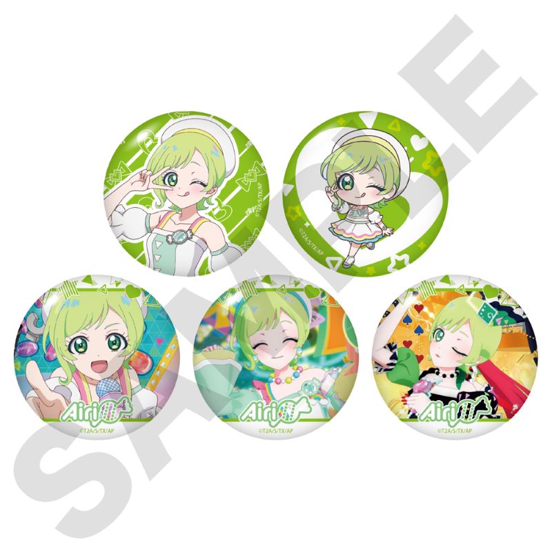 ひみつのアイプリ キャラピックアップ缶バッジ アイリ 【アニメ