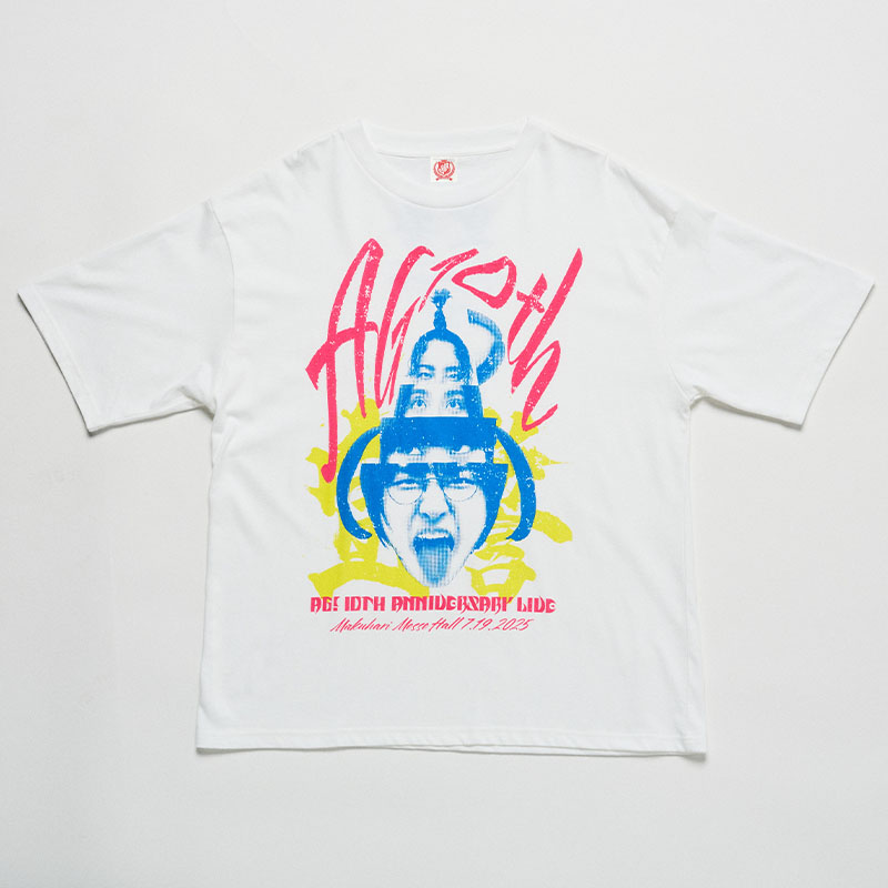 顔顔顔顔TEE/WHITE M【ASOBIMALL(アソビモール)】