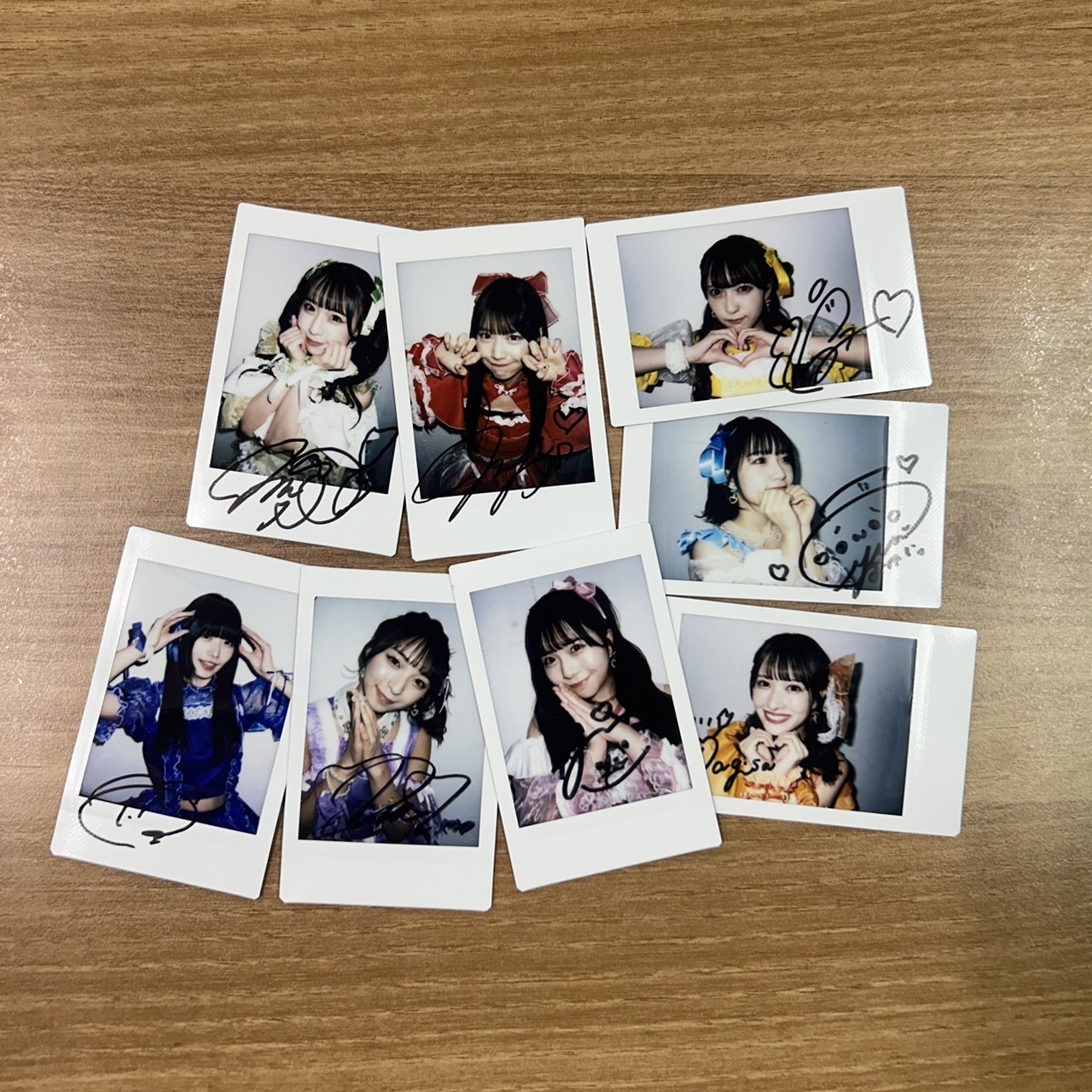 SWEET STEADY メンバー別チェキ ランダムサイン入り ‐デビュー1ヵ月