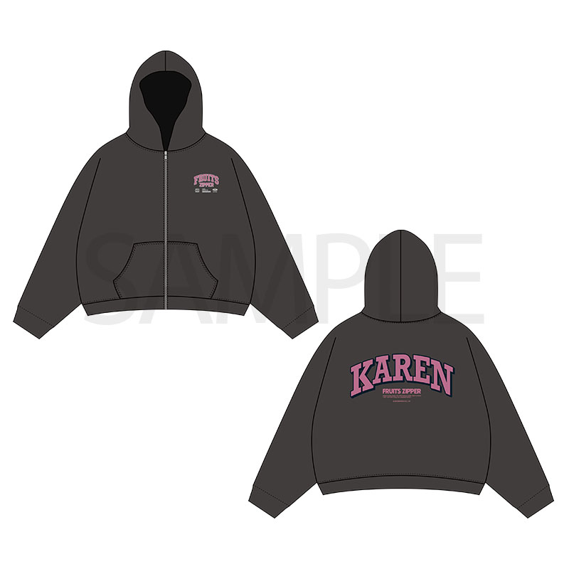ファンクラブ限定】FRUITSZIPPER oshiapiパーカー FC限定/通販限定