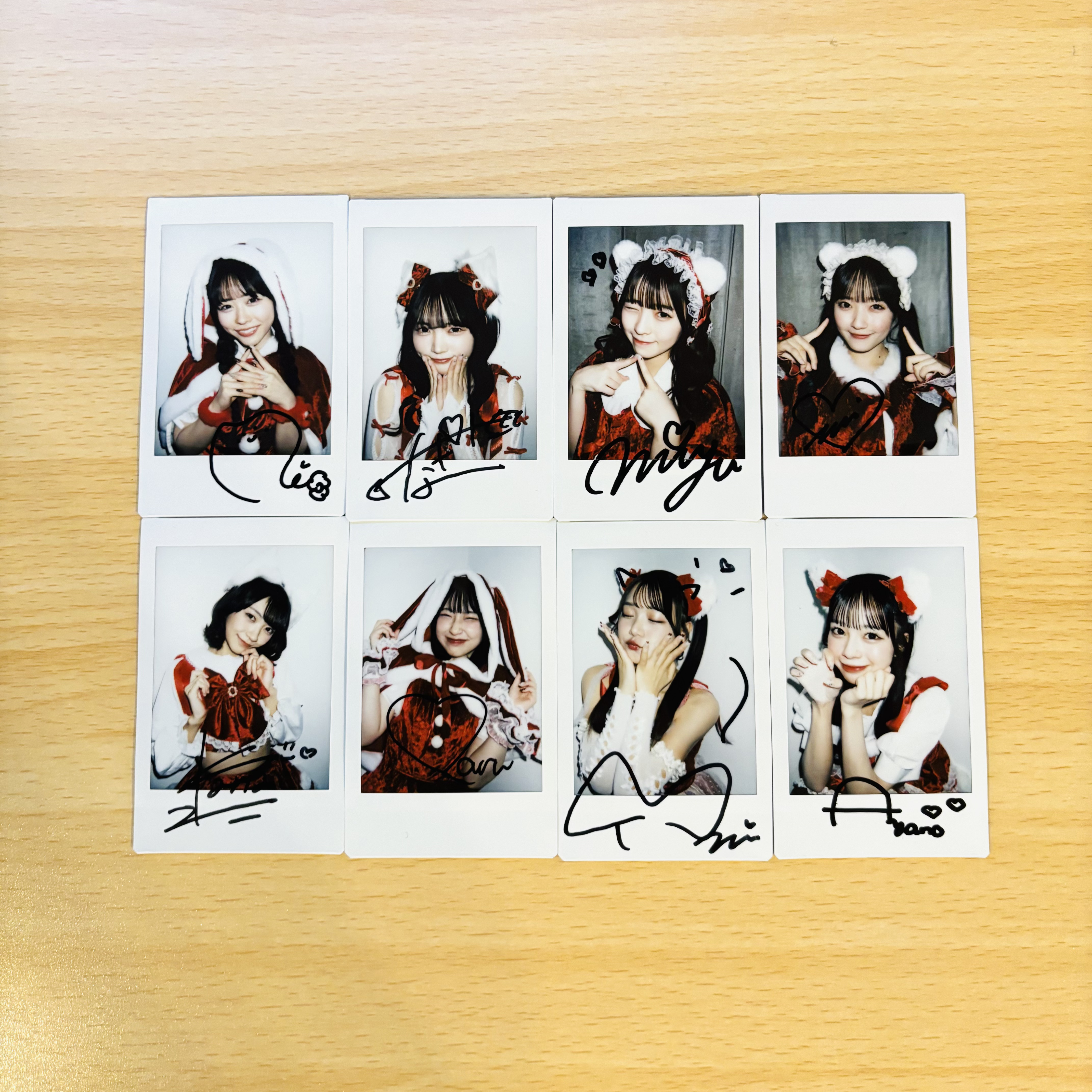 CUTIE STREET メンバー別チェキ（ランダムサイン入り）-クリスマス衣装