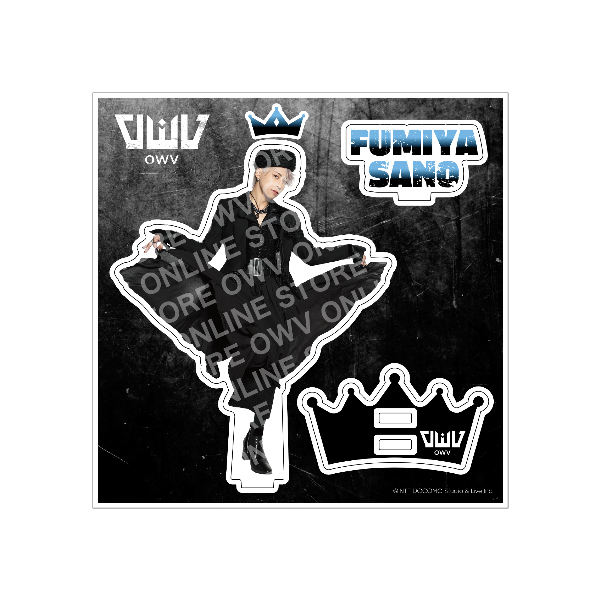 BLACK CROWN」アクリルスタンドフィギュア【OWV ONLINE STORE】