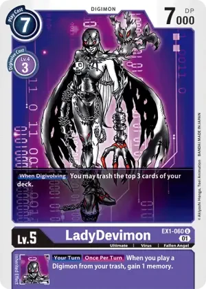 LadyDevimon (EX1-060) - DigimonCard