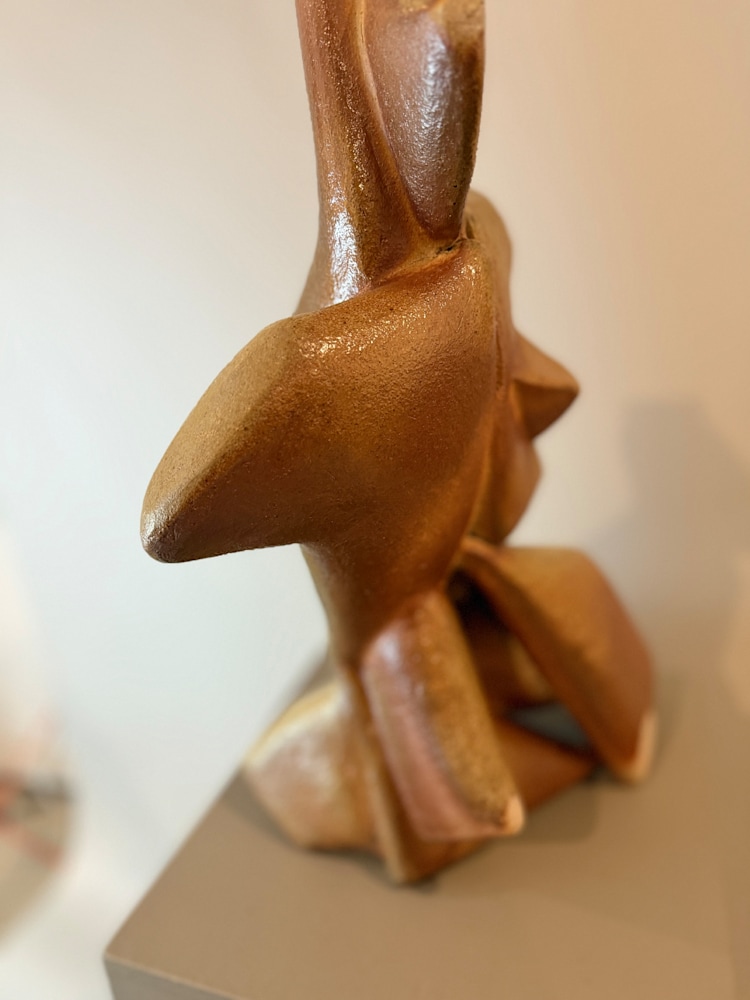 Folding Earth Abstract Sculpture | Castle Art Studios