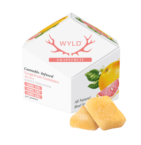Wyld: Grapefruit Gummies [1:1:1 CBG:CBC] 10pk | Trulieve