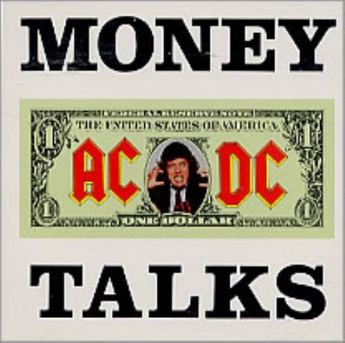 AC/DC Money Talks US Promo CD single (CD5 / 5