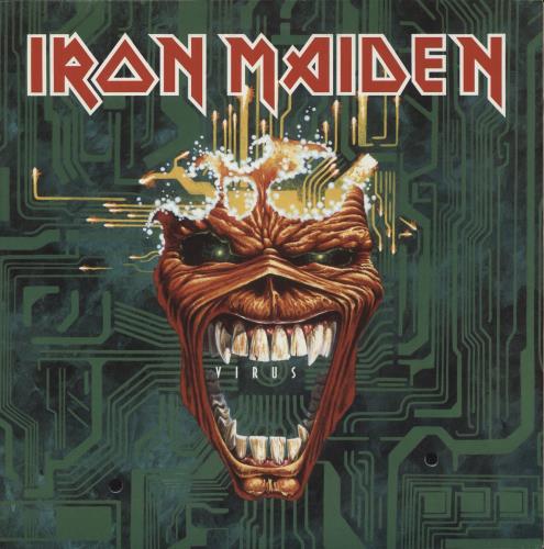 Iron Maiden Virus - Poster Sleeve UK 12