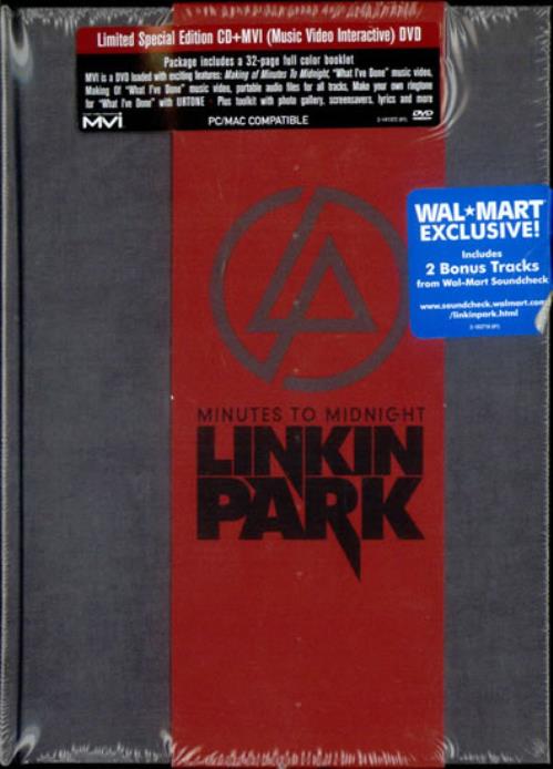 Linkin Park Minutes To Midnight US 2-disc CD/DVD set (530565)