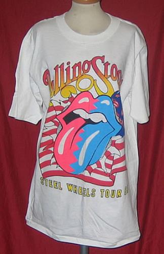 The Rolling Stones Steel Wheels Tour 89 US t-shirt (408567)