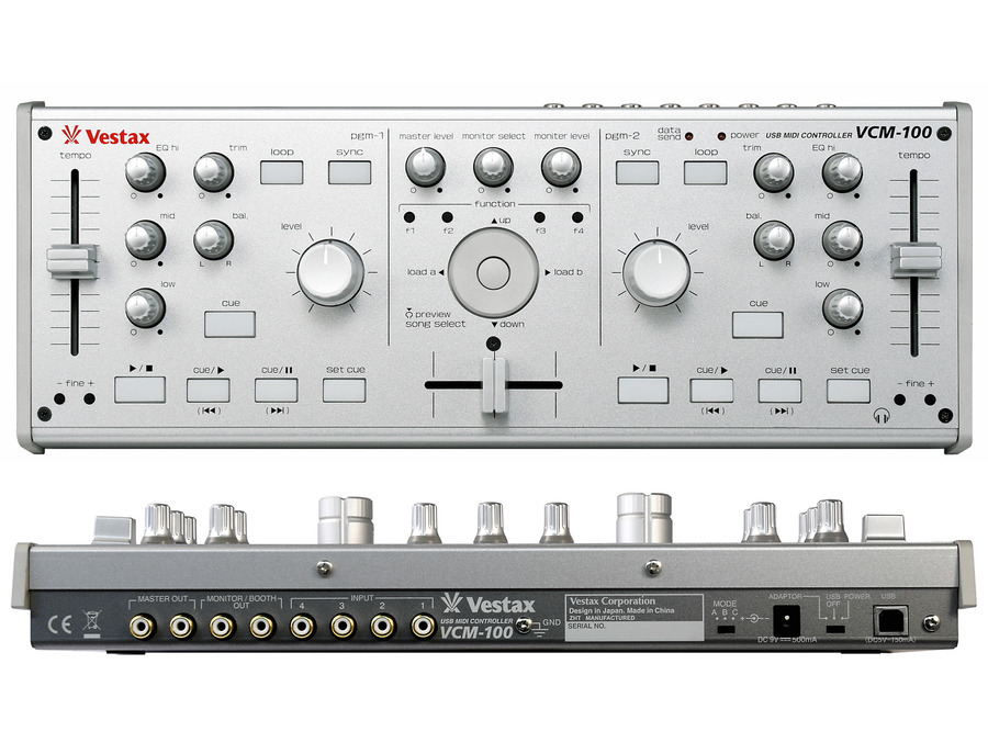 これってカウントされる？Vestax VCM-100 は、スタンドアロンミキサー
