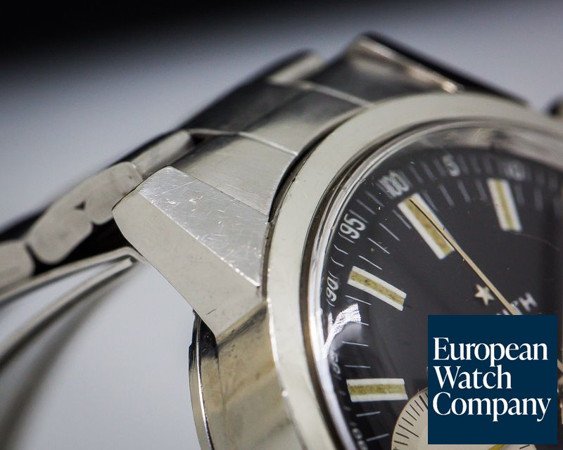 26511) Zenith Vintage A278 Manual Chrono Reverse Panda Dial