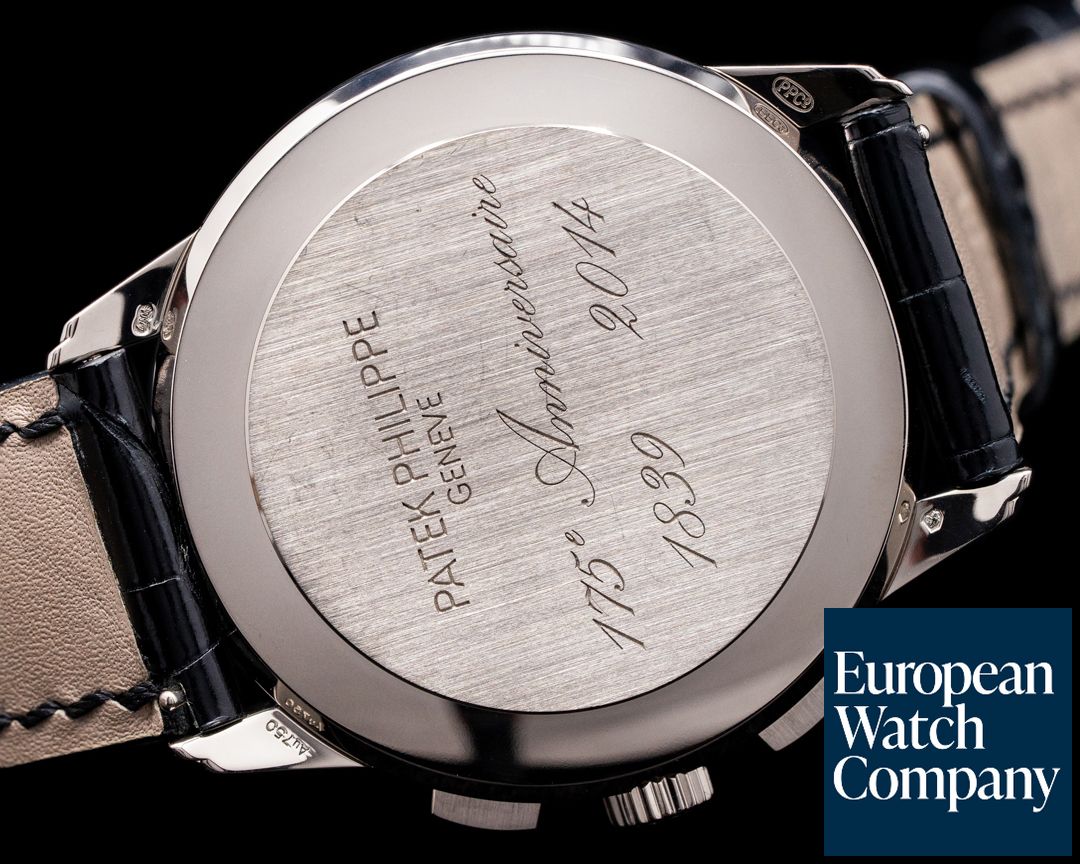 37674) Patek Philippe 175th Anniversary 5975G Chronograph White